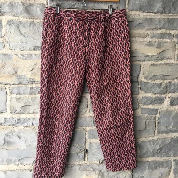 Thakoon Addition Helix Printed Piquet Crops - Picture 5 of 9